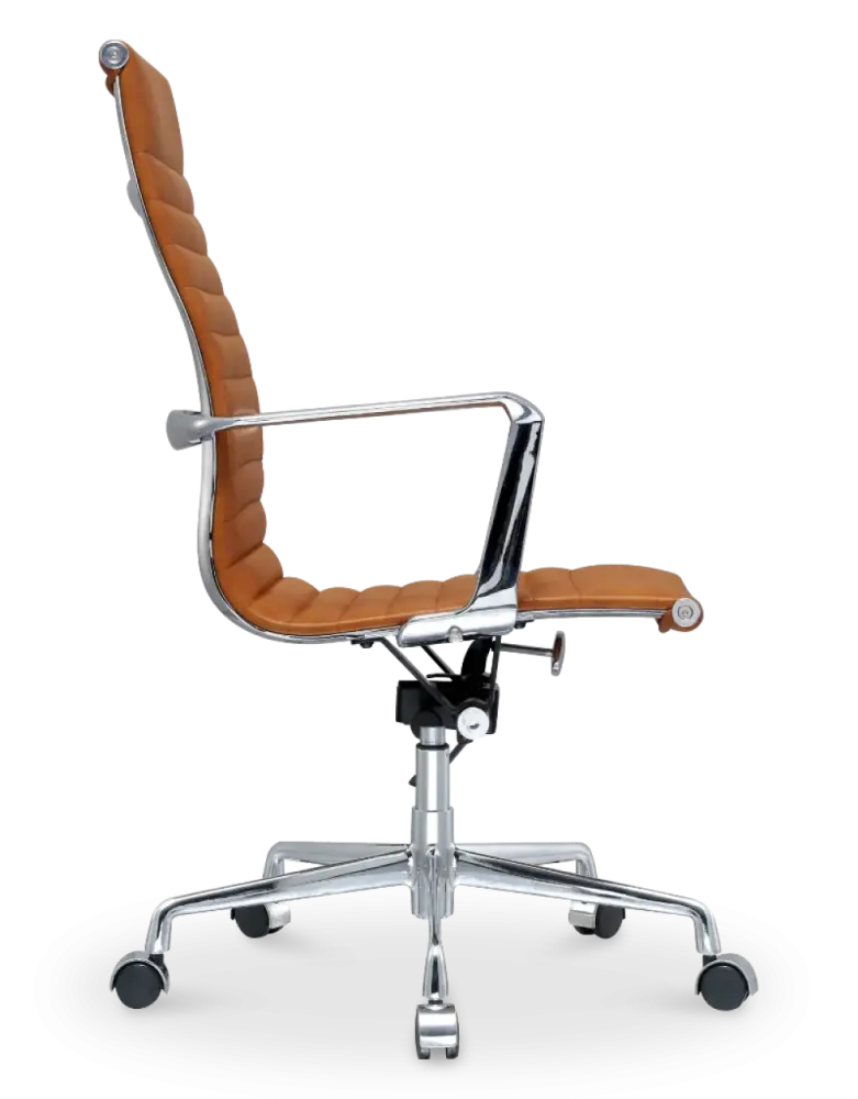 Cavel CD 119 Bureaustoel Cognac Leer Cavel CD 119 Bureaustoel Cognac Leer