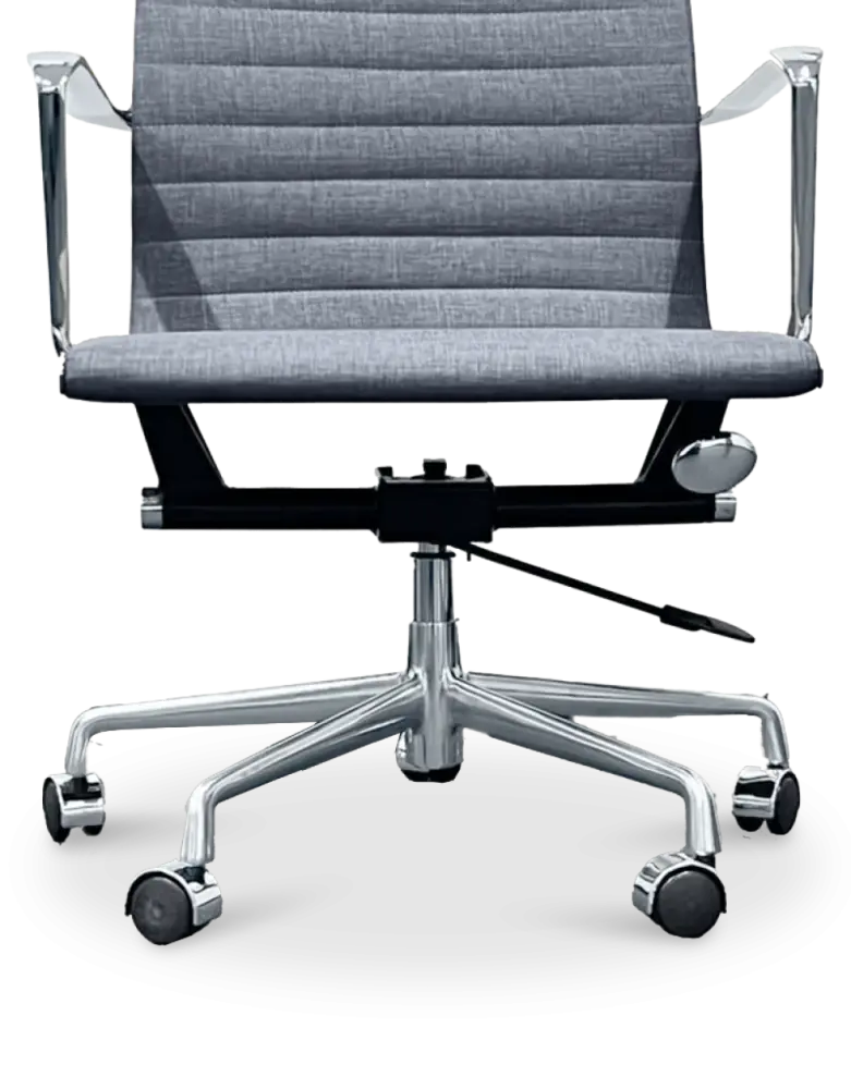Cavel CD 119 Bureaustoel Grijs Linnen