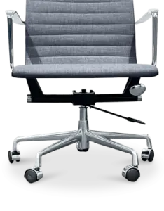 Cavel CD 119 Bureaustoel Grijs Linnen