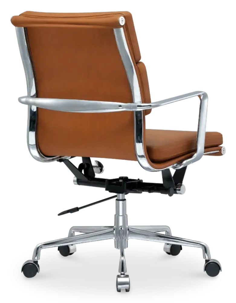 Cavel CD 217 Softpad Bureaustoel Cognac Leer