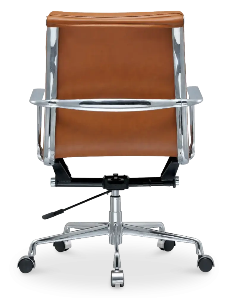 Cavel CD 217 Softpad Bureaustoel Cognac Leer