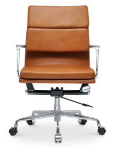 Cavel CD 217 Softpad Bureaustoel Cognac Leer
