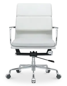 Cavel CD 217 Softpad Bureaustoel Wit Leer