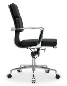 Cavel CD 217 Softpad Bureaustoel Zwart Leer