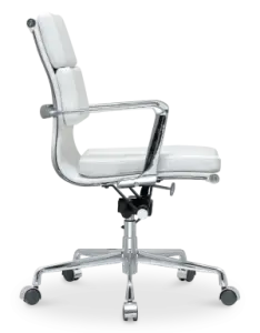 Cavel CD 217 Softpad Bureaustoel Wit Leer