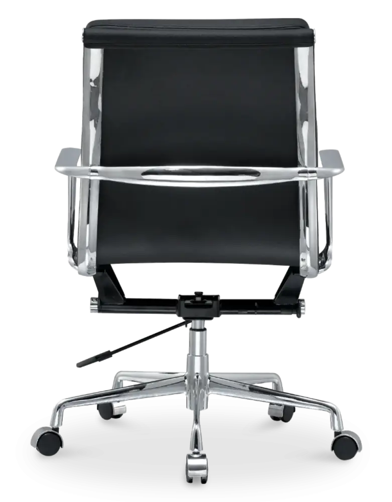 Cavel CD 217 Softpad Bureaustoel Zwart Leer Cavel CD 217 Softpad Bureaustoel Zwart Leer