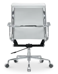 Cavel CD 217 Softpad Bureaustoel Wit Leer