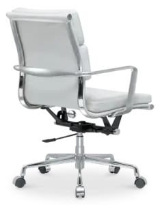 Cavel CD 217 Softpad Bureaustoel Wit Leer