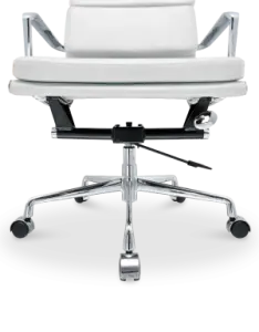 Cavel CD 217 Softpad Bureaustoel Wit Leer
