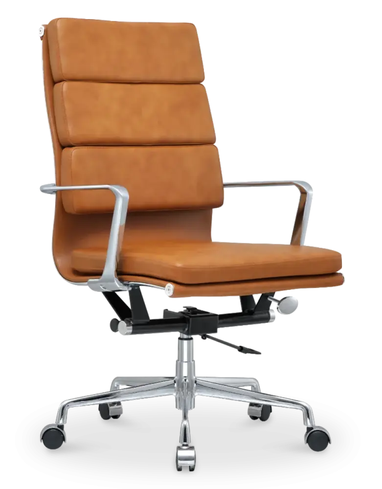 Cavel CD 219 Softpad Bureaustoel Cognac Leer Cavel CD 219 Softpad Bureaustoel Cognac Leer