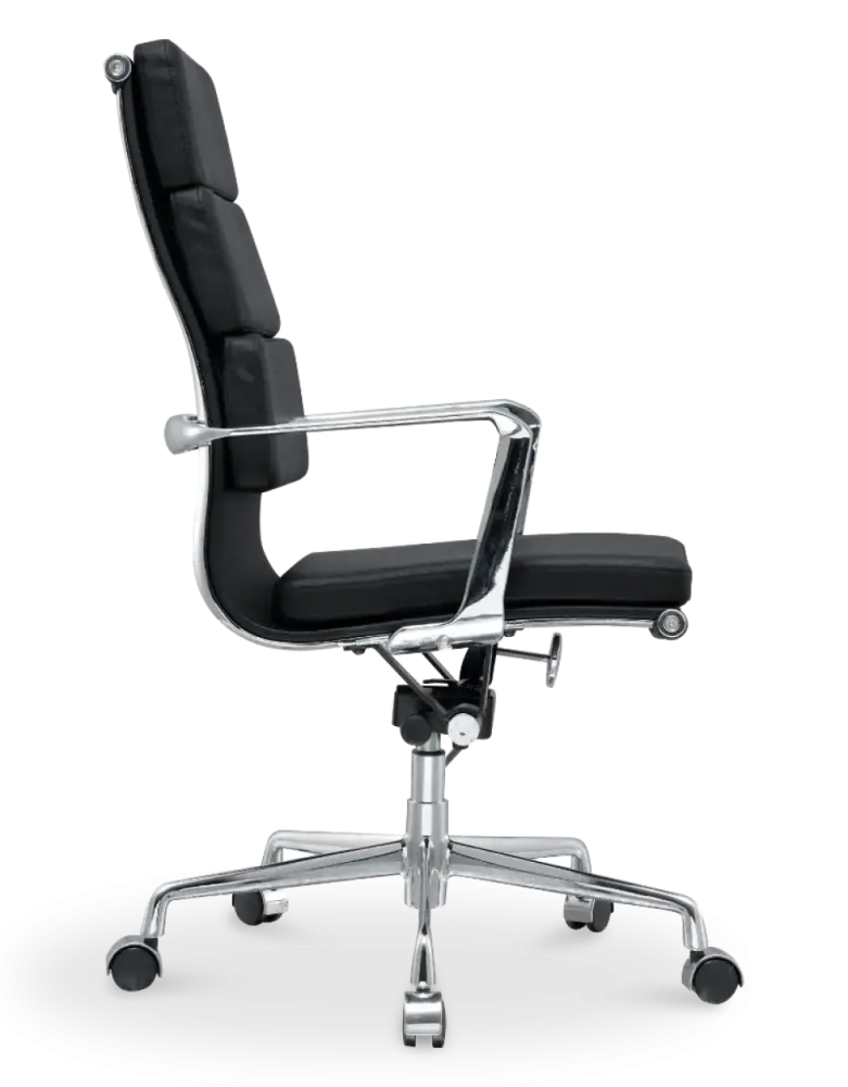 Cavel CD 219 Softpad Bureaustoel Zwart Leer Cavel CD 219 Softpad Bureaustoel Zwart Leer