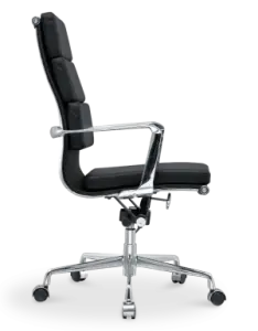 Cavel CD 219 Softpad Bureaustoel Zwart Leer