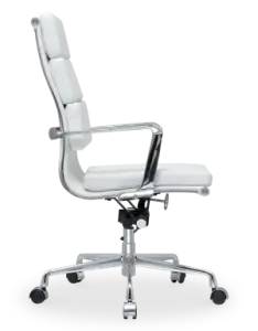 Cavel CD 219 Softpad Bureaustoel Wit Leer