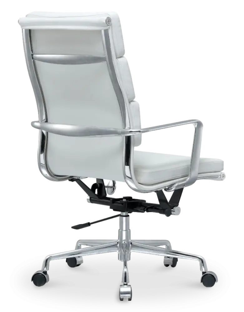 Cavel CD 219 Softpad Bureaustoel Wit Leer Cavel CD 219 Softpad Bureaustoel Wit Leer