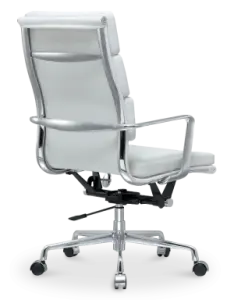Cavel CD 219 Softpad Bureaustoel Wit Leer