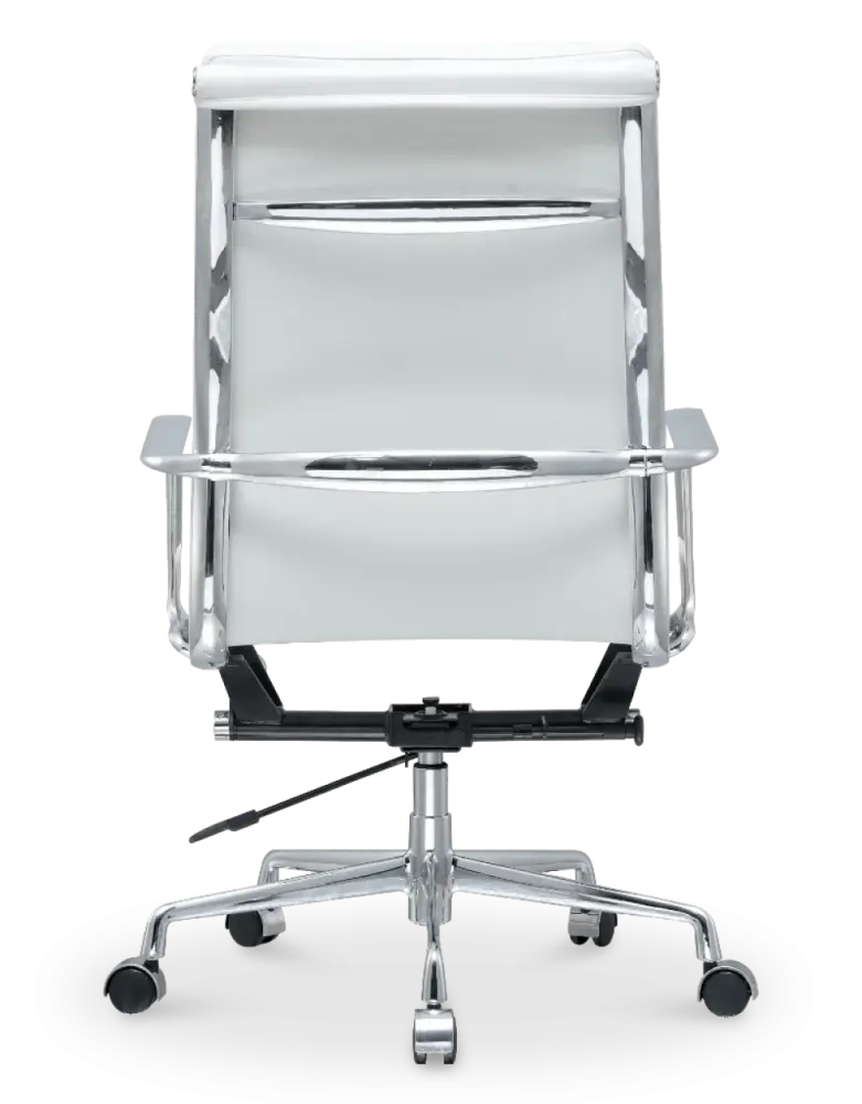 Cavel CD 219 Softpad Bureaustoel Wit Leer Cavel CD 219 Softpad Bureaustoel Wit Leer