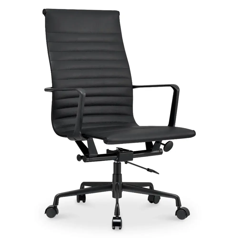 specificaties CD119 zwart leer zwart frame 