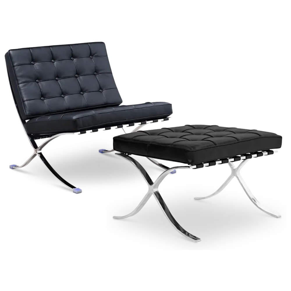 Paviljoen Chair Luxe Volleer Zwart Paviljoen Chair Luxe Volleer Zwart