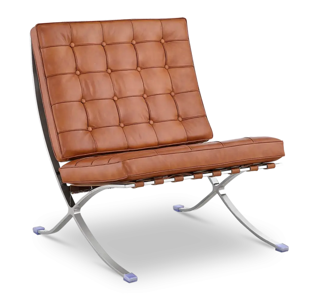 Paviljoen Chair XL Cognac/Bruin Leer Paviljoen Chair XL Cognac/Bruin Leer