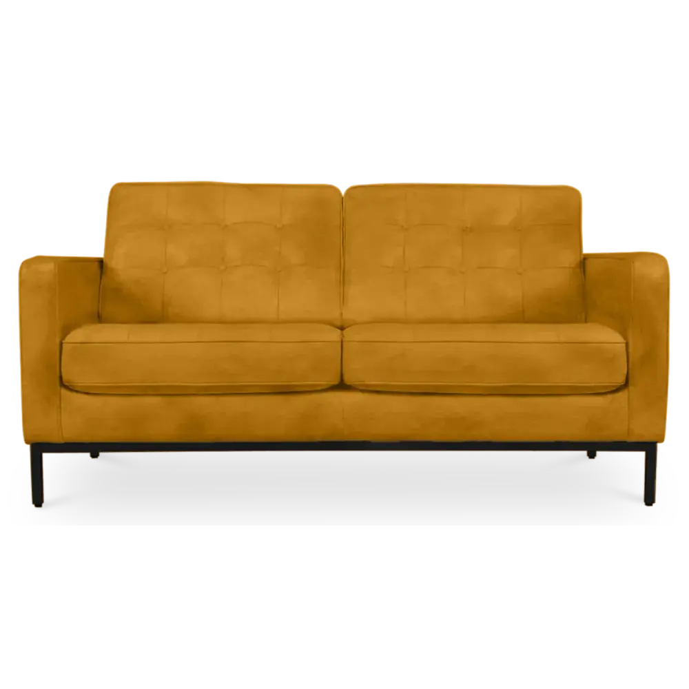 specificaties Italo 2 zits oker velvet