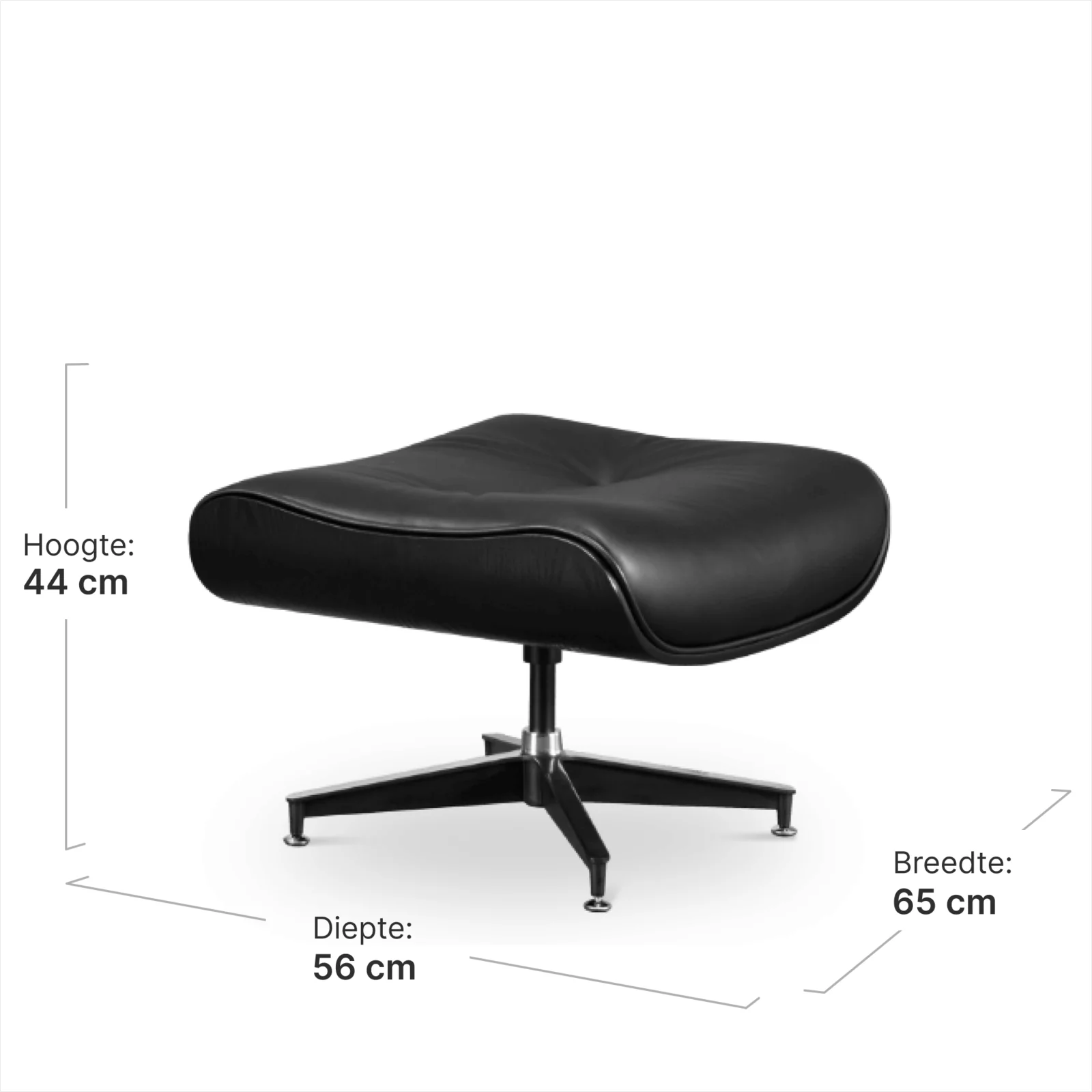 Cavel Lounge Chair Full Black Edition