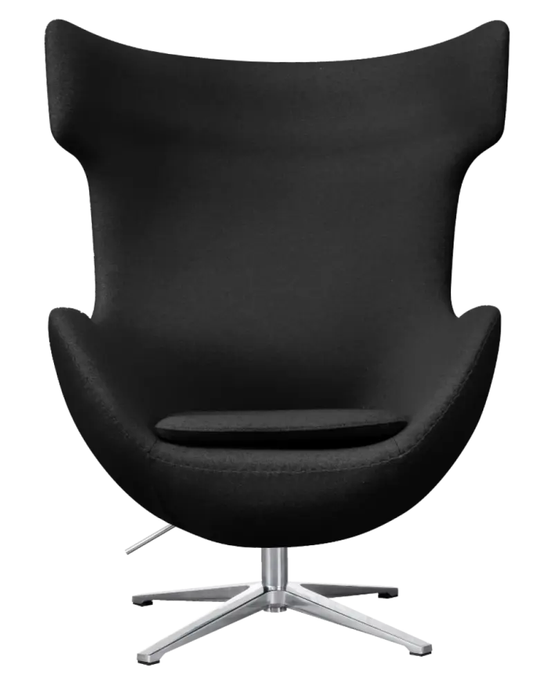 Flegg Chair Zwart Kasjmier