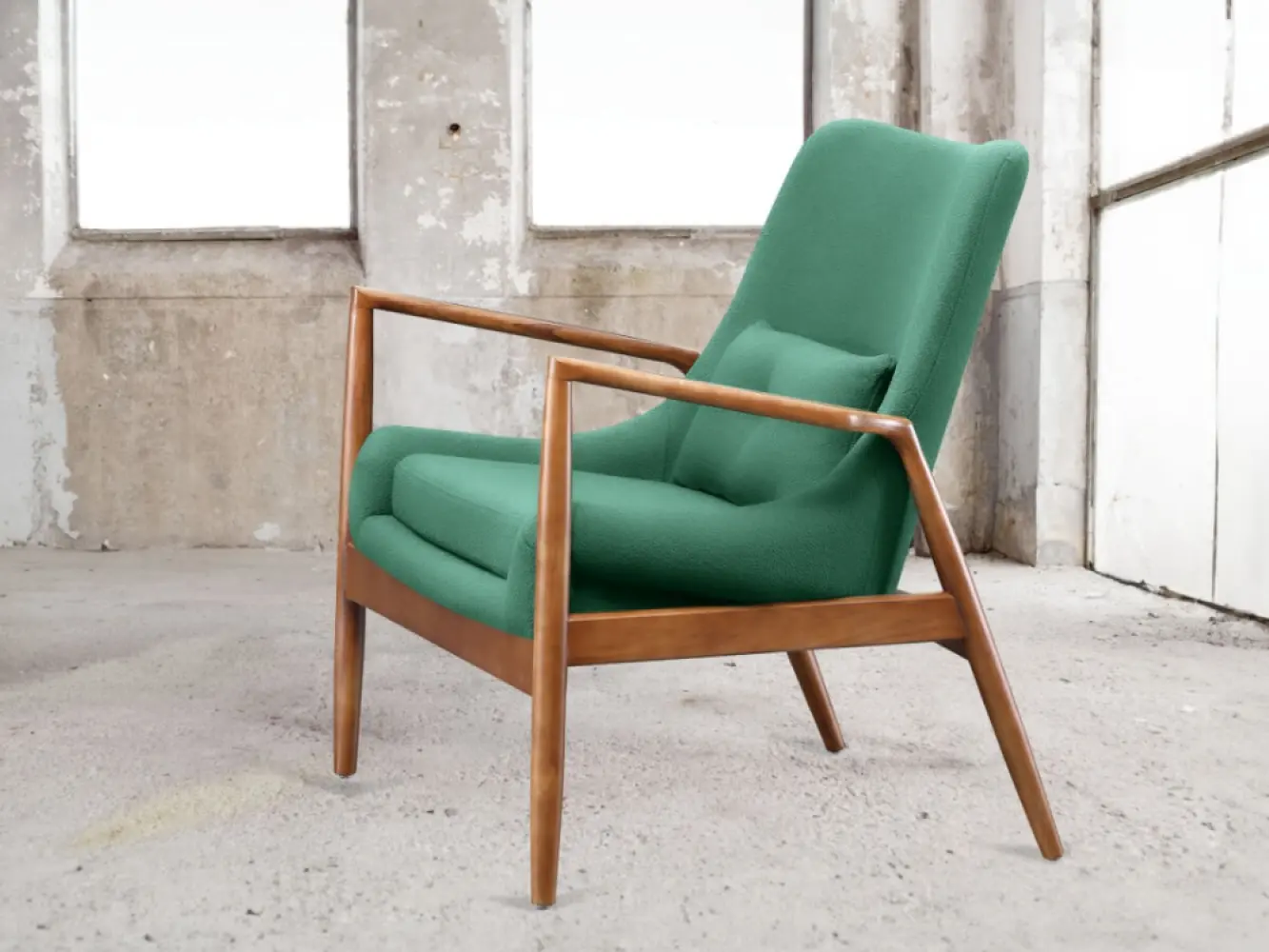 Cavel Flyder Scandinavische Lounge Chair Deatil OKO