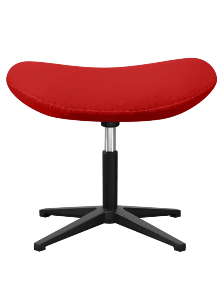 Flegg Ottoman / Hocker Rood Kasjmier