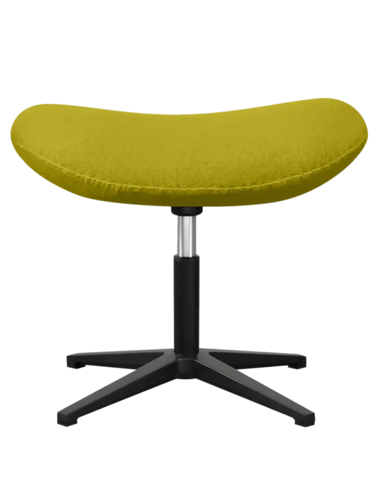 Flegg Ottoman / Hocker Groen Kasjmier