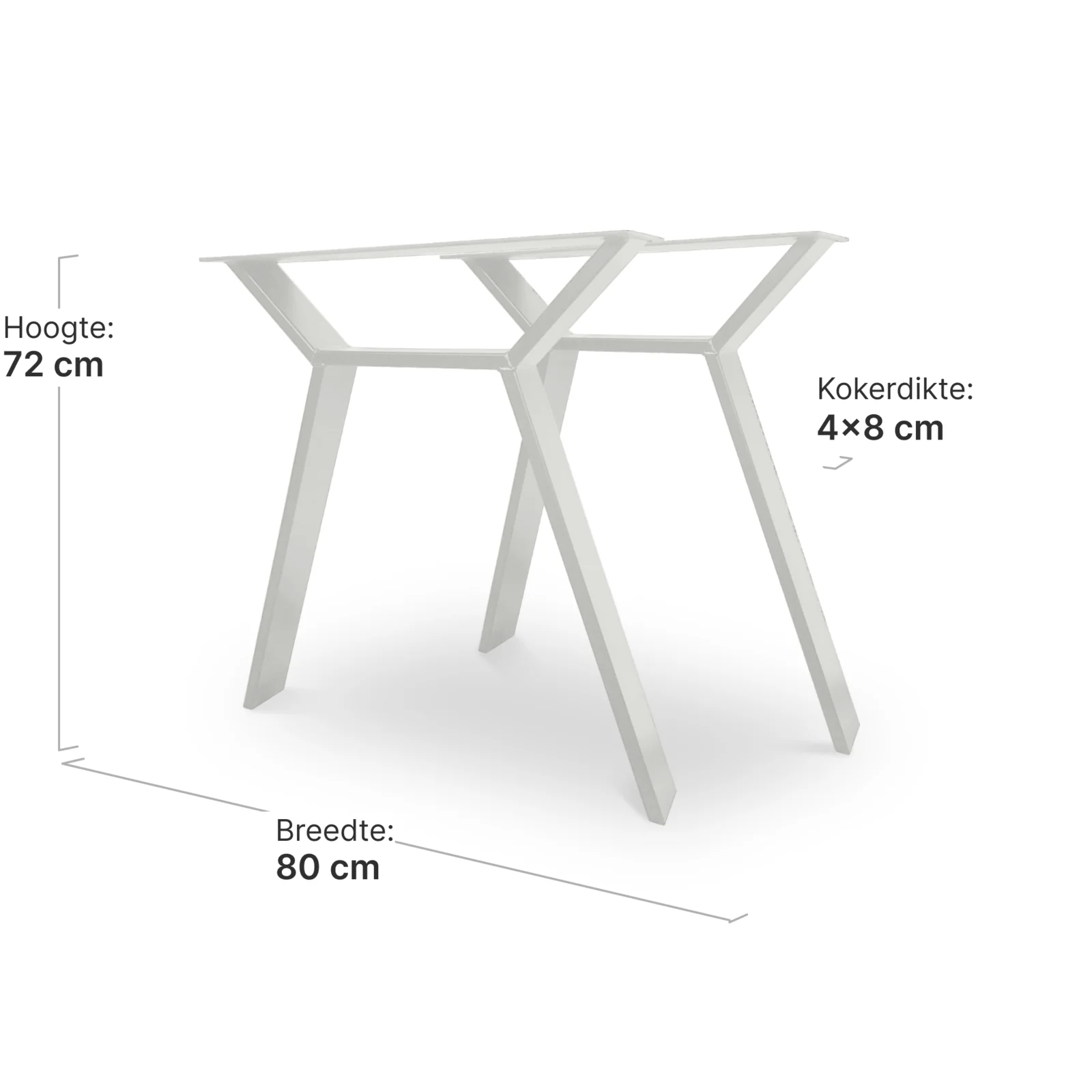 Tafelpoten Set Balou | Wit