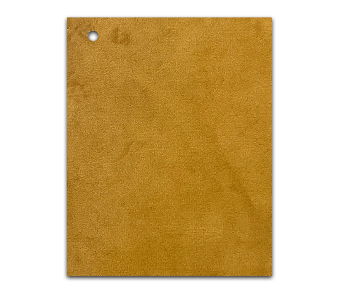 Velvet Kleurstaal Okergold