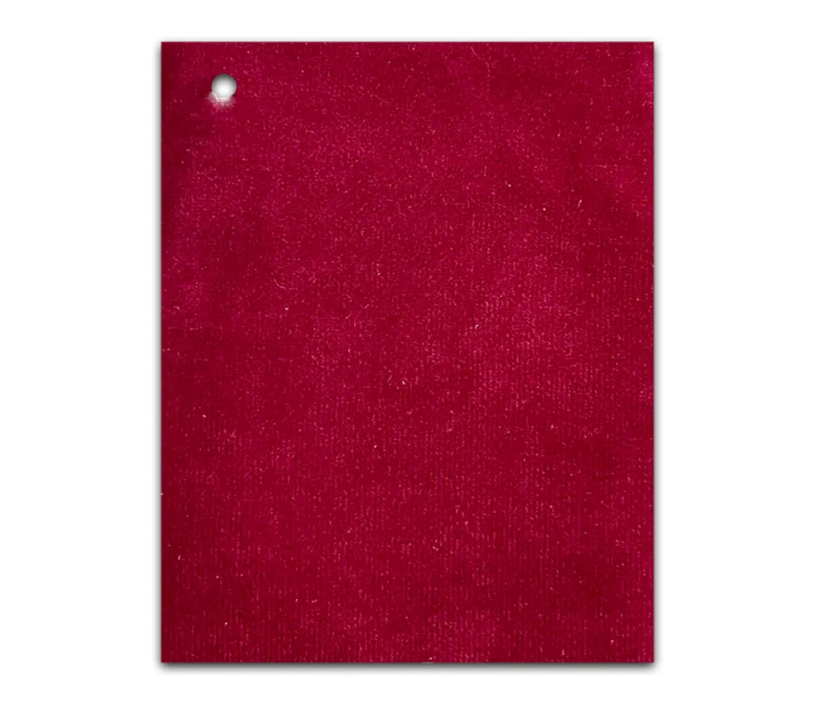 Velvet Kleurstaal Bordeaux Red Velvet Kleurstaal Bordeaux Red