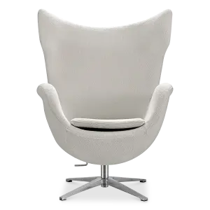 Flag Chair Wit Teddy Boucle