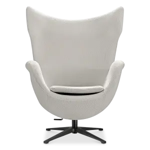 Flag Chair Wit Teddy Boucle