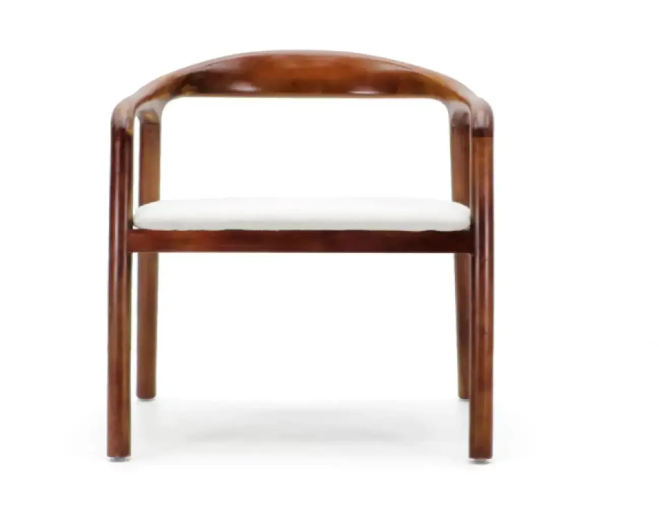 Artson Eetkamerstoel | Notenhout | Wit Boucle Artson Eetkamerstoel | Notenhout | Wit Boucle