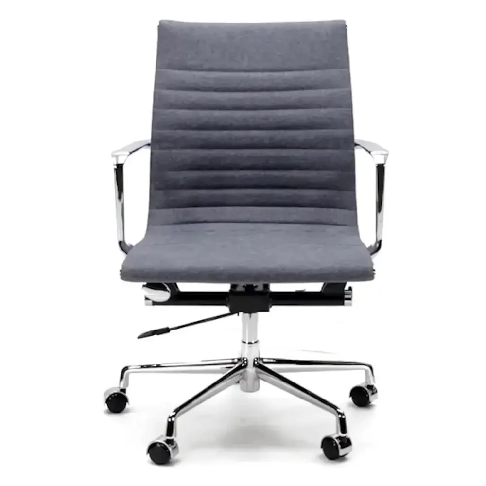 Cavel CD 117 Bureaustoel Grijs Linnen