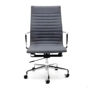 Cavel CD 119 Bureaustoel Grijs Linnen