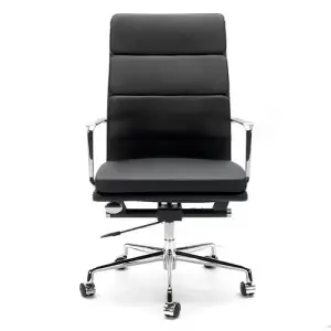 Cavel CD 219 Softpad Bureaustoel Zwart Leer