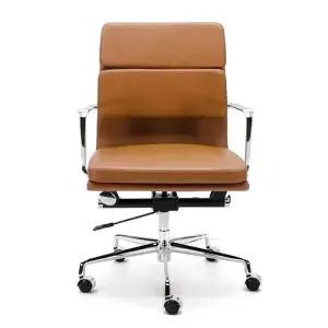 Cavel CD 217 Softpad Bureaustoel Cognac Leer