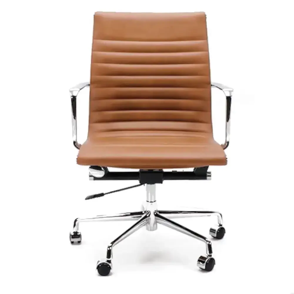 Cavel CD 117 Bureaustoel Cognac Leer