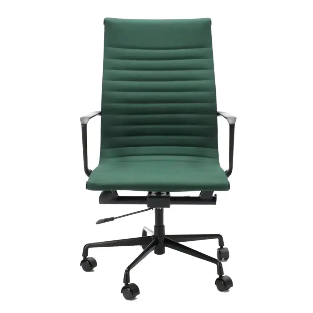 Cavel CD 119 Bureaustoel Groen Linnen | Zwart Frame