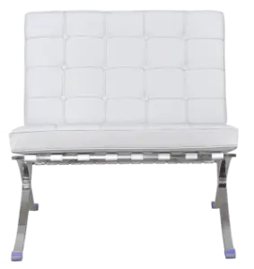 Paviljoen Chair Luxe Volleer Wit