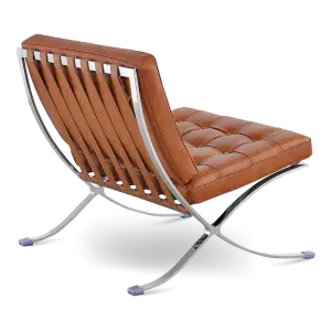 Paviljoen Chair Luxe Volleer Cognac/Bruin