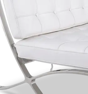 Paviljoen Chair Luxe Volleer Wit