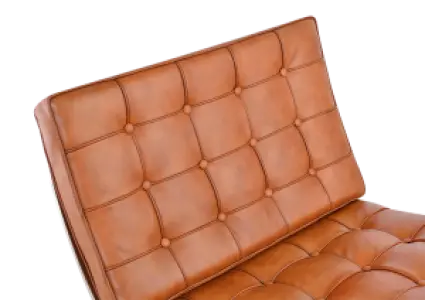 Paviljoen Chair Luxe Volleer Cognac/Bruin