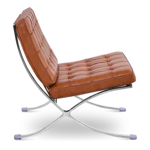 Paviljoen Chair Luxe Volleer Cognac/Bruin