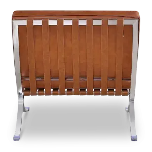Paviljoen Chair Luxe Volleer Cognac/Bruin