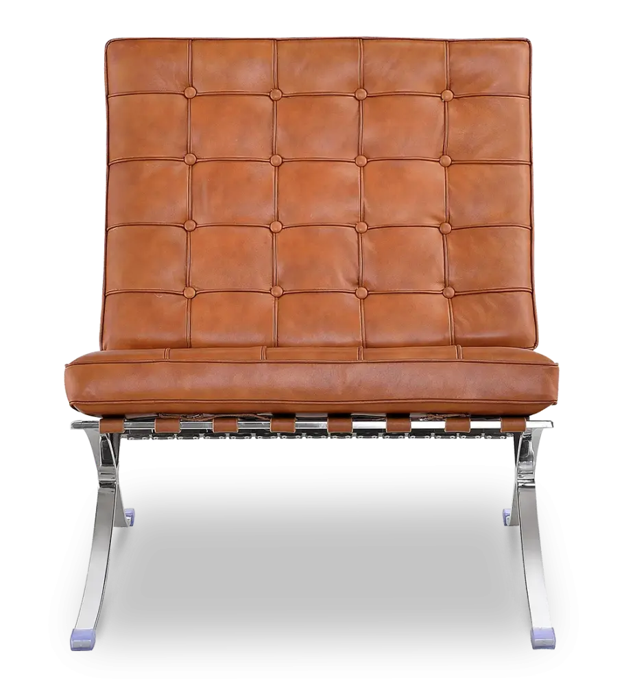 Paviljoen Chair XL Cognac/Bruin Leer Paviljoen Chair XL Cognac/Bruin Leer