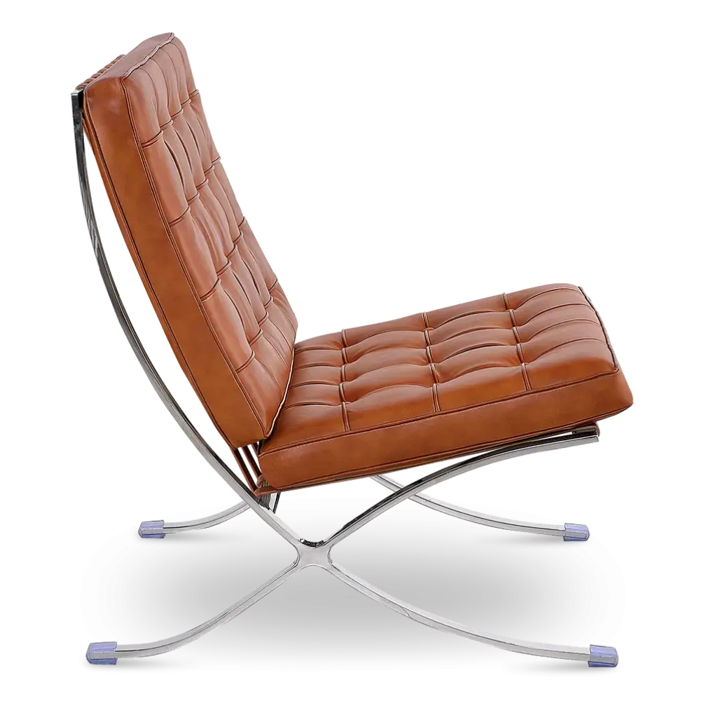 Paviljoen Chair XL Cognac/Bruin Leer Paviljoen Chair XL Cognac/Bruin Leer