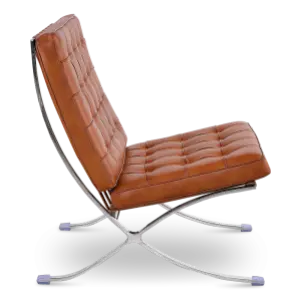 Paviljoen Chair XL Cognac/Bruin Leer
